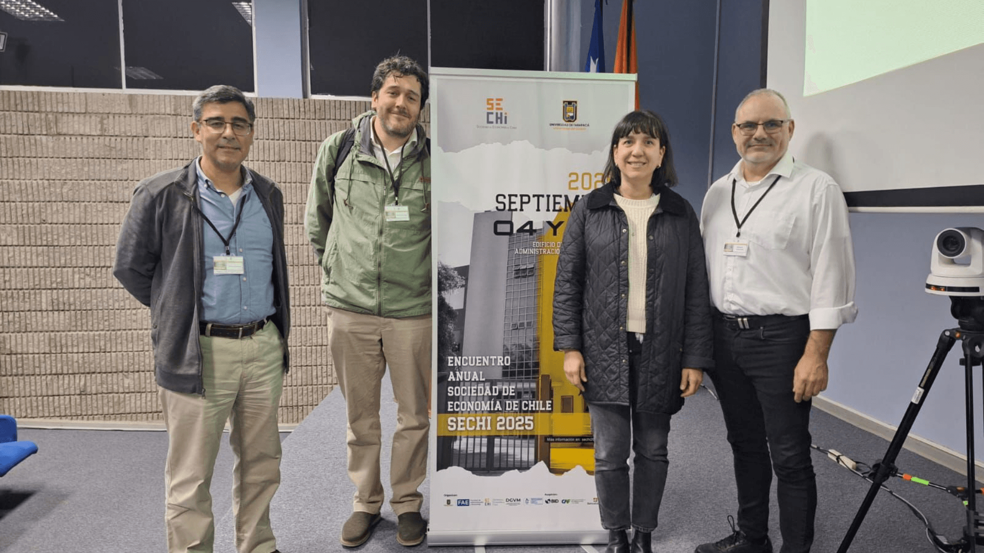 Escuela de Negocios UAI participa en el encuentro anual de la Sociedad de Economía de Chile