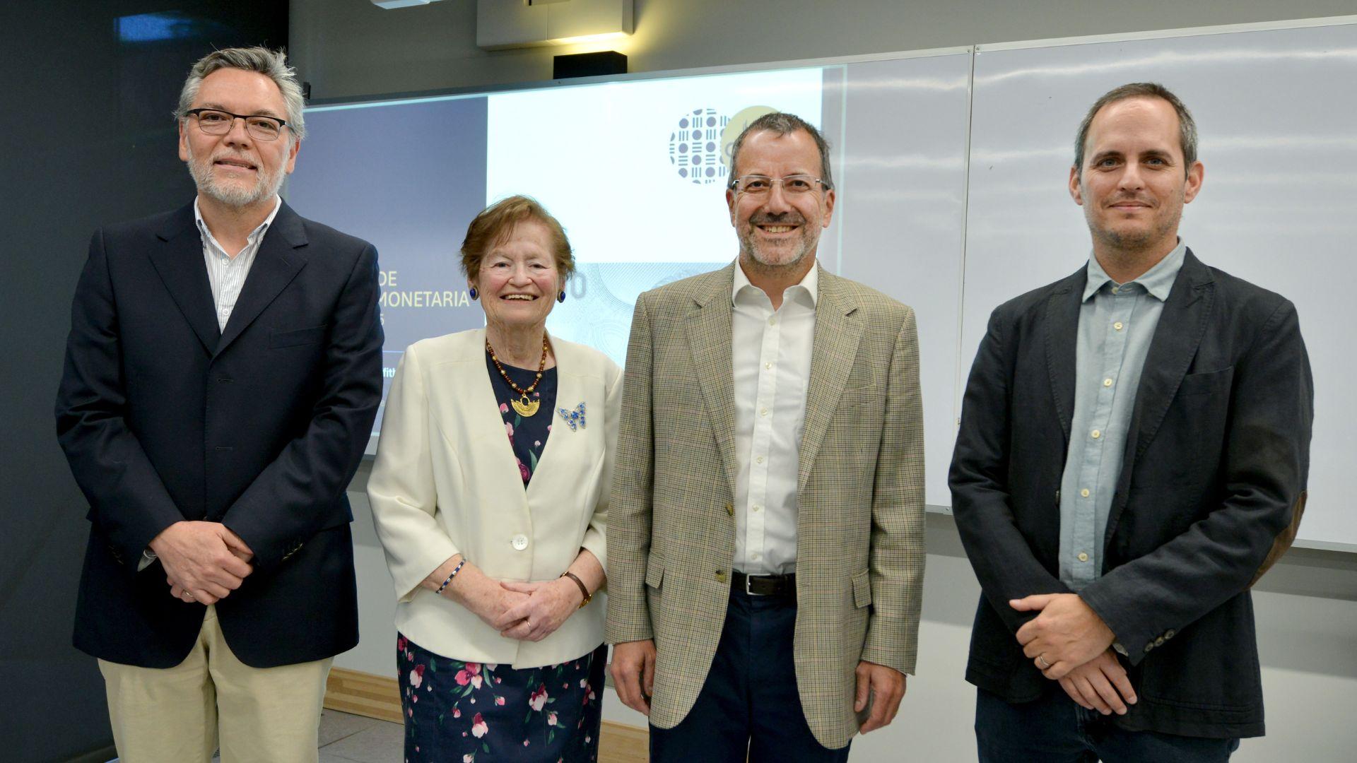 Griffith-Jones presentó el IPoM de diciembre en su última actividad como vicepresidenta del BC